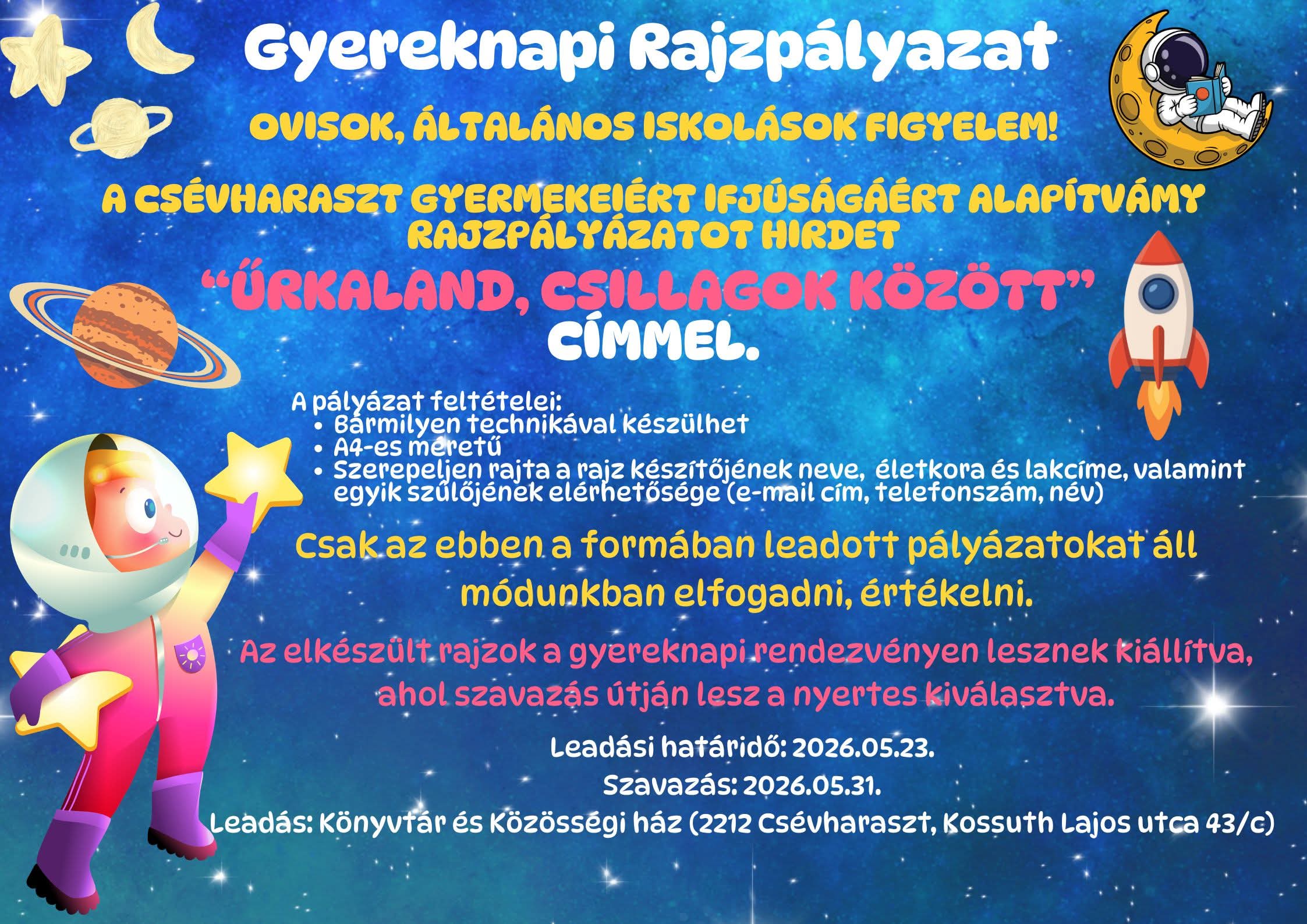 2026 rajz palyazat